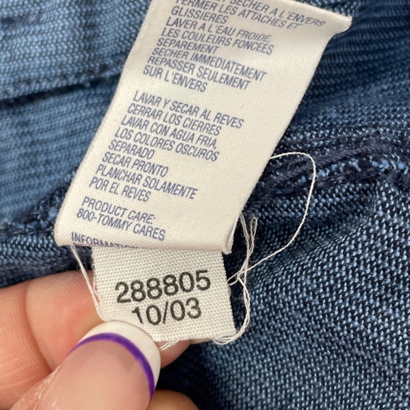 Vintage Tommy Hilfiger Blue Corduroy Jacket - Picture 8 of 8